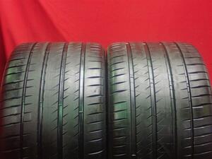 中古タイヤ 345/30ZR20 106Y 2本セット ミシュラン パイロット スポーツ 4S MICHELIN PILOT SPORT 4 S 9.5分山 ランボルギーニ