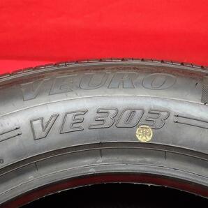 中古タイヤ 205/65R15 94H 単品1本 ダンロップ ビューロ VE303 DUNLOP VEURO VE303 10.0分山 エスティマ クラウン エステート グロリアの画像3