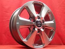 TOYOTA トヨタ ランドクルーザー300 系 VX 純正 中古ホイール 4本 7.5J 18インチ PCD139.7 6穴 +60 ハブ95 aa18_画像2