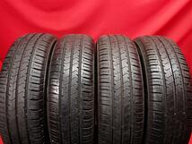 中古タイヤ 175/65R15 84H 4本セット ブリヂストン エコピア NH100C BRIDGESTONE ECOPIA NH100C 8.5分山★n15 アクア スペイド フィット_画像1