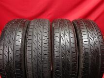 中古タイヤ 165/60R15 77H 4本セット ブリヂストン ネクストリー BRIDGESTONE NEXTRY 8.5分山★n15 ハスラー デリカミニ D2 ソリオ_画像1