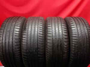 中古タイヤ 205/55R16 91W 4本セット ブリヂストン トランザ T005 BRIDGESTONE TURANZA T005 8.5分山★n16 S2000 シルビア スカイライン