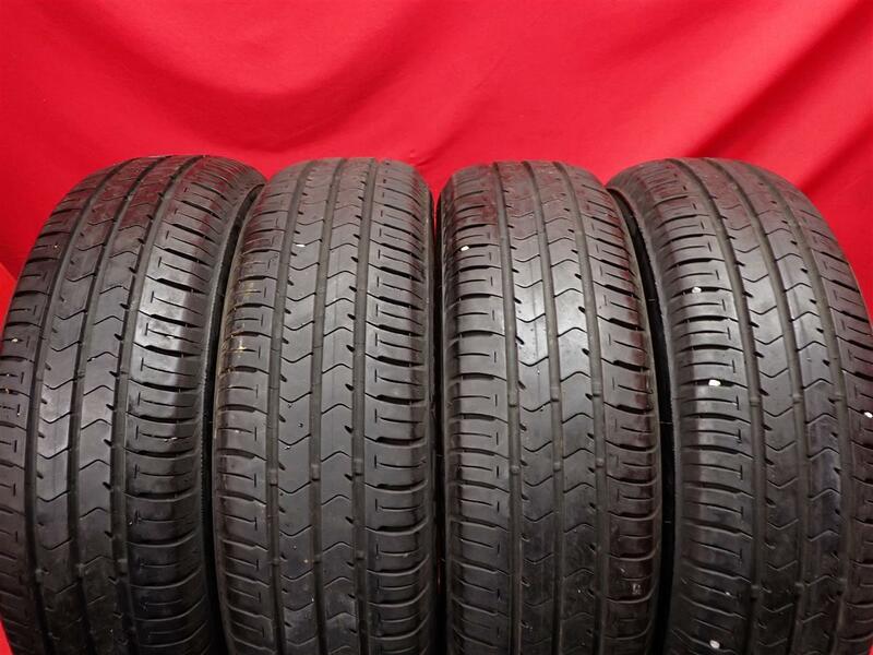 中古タイヤ 175/65R15 84H 4本セット ブリヂストン エコピア NH100C BRIDGESTONE ECOPIA NH100C 8分山★n15 アクア スペイド フィット