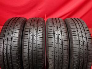 中古タイヤ 155/65R13 73S 4本セット グッドイヤー エフィシェントグリップ エコ EG01 GOODYEAR EfficientGrip ECO Hybrid EG01 9分山★n13