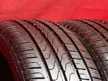 タイヤ2本 《 ピレリ 》 チントゥラート P7 [ 225/40R18 92W ]9分山★ ゴルフ ベンツ Aクラス Bクラス アウディA4 ジュリエッタ n18_画像3