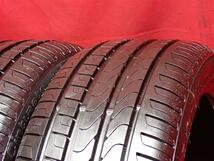 タイヤ2本 《 ピレリ 》 チントゥラート P7 [ 225/40R18 92W ]9分山★ ゴルフ ベンツ Aクラス Bクラス アウディA4 ジュリエッタ n18_画像4