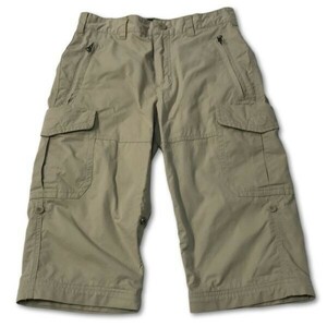 { recommended *}Timberland Timberland * side height adjustment possible * cargo pants * shorts * beige * size 29(MS2478)*S60