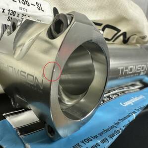 ★Thomson(トムソン) ELITE X4 STEM 31.8 +-0° 130mm★の画像5