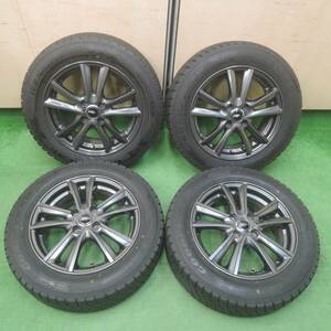 *送料無料* バリ溝！キレイ！9.5分★スタッドレス 175/65R15 グッドイヤー アイスナビ6 NIRVANA NV ニルバーナ PCD100/4H★4020909SYス