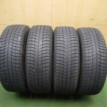 *送料無料* バリ溝！キレイ！9分★スタッドレス 205/65R16 ミシュラン X-ICE3+ Fang ファング 16インチ PCD114.3/5H★4022610Hス_画像8