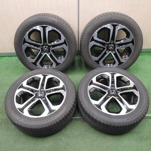 *送料無料* バリ溝！22年！キレイ！9.5分★ホンダ ヴェゼル 純正 215/55R17 トーヨー トランパス MPZ 17インチ PCD114.3/5H★4022909NJノ