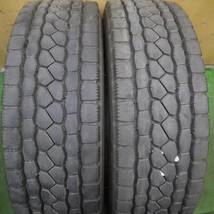 *送料無料* 2本価格！23年★トラック タイヤ 245/70R19.5 136/134J ブリヂストン エコピア M801Ⅱ ミックス 19.5インチ★4022918KKスタ_画像1