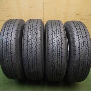 *送料無料* 新車外し！23年★トヨタ 200系 ハイエース 純正 スチール 195/80R15 107/105N ダンロップ SP175N PCD139.7/6H★4022804Hノの画像8