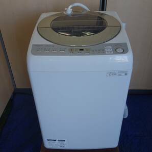 ☆SHARP シャープ 全自動 電気 洗濯機 ES-GV9D-N 9.0kg 2019年製☆の画像1