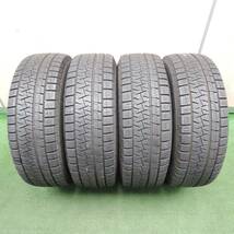 [送料無料] バリ溝！21年！8.5分★スタッドレス 195/65R15 ピレリ アイスアシンメトリコ PLUS MANARAY SPORT PCD114.3/5H★4011909TNス_画像8