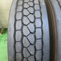 バリ溝！23年！8.5分★トラック タイヤ 295/80R22.5 153/150J ブリヂストン エコピア M801Ⅱ ミックス 22.5インチ★4031201クスタ_画像5