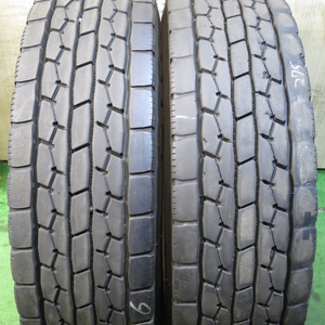 バリ溝！23年！9.5分★トラック タイヤ 275/80R22.5 151/148J ダンロップ エナセーブ SP688 ミックス 22.5インチ★4031207クスタ