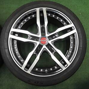 *送料無料* バリ溝！22年！9.5分★Shallen XF-55 225/45R18 トーヨー SD-7 シャレン 18インチ PCD114.3/5H★4030406NJノの画像5