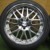 *送料無料* キレイ★WORK Lanvec LM1 225/45R18 ヨコハマ BluEarth-GT AE51 ワーク ランベック PCD114.3/5H★4031315Hノ_画像2