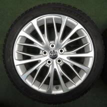 *送料無料* センサー付 バリ溝 9.5分★トヨタ 70 カムリ 純正 235/45R18 スタッドレス ミシュラン X-ICE SNOW PCD114.3/5H★4031801NJス_画像4