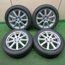 *送料無料* バリ溝！キレイ！9.5分★レガシィ等 225/50R17 スタッドレス ナンカン CORSAFA Exceeder エクシーダー PCD100/5H★4031903NJス_画像1