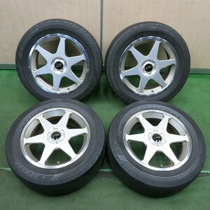 *送料無料* 4本価格★RAYS VESTA VERSUS SESTO 205/60R15 ダンロップ LE MANS レイズ ベルサス PCD114.3/5H 4H★4032401NJノ