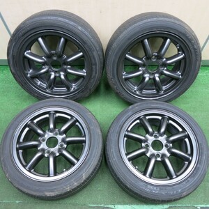 *送料無料* 4本価格★BR ブラックレーシング 165/55R14 ファルケン ZIEX ZE912 14インチ PCD100/4H★4032407HAノ