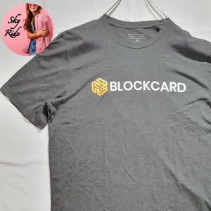 SWAG.COM スワッグドットコム メンズ 半袖 英字 プリント ブロックカード ヴィンテージ Tシャツ ブラック XL 90's 古着 #MA0429