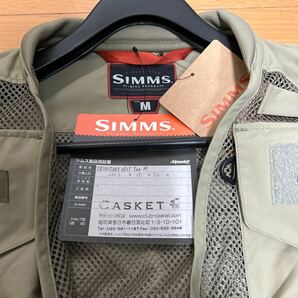 シムス SIMMS（カスケット購入）TRIBUTARY FISHING VEST TANM サイズ（日本Lサイズ相当）の画像2