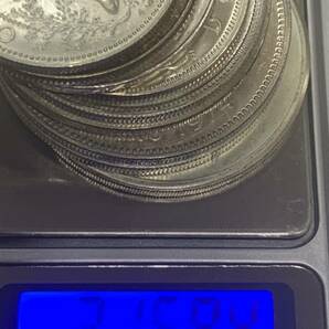 海外銀貨まとめ silver シルバー外国 硬貨 銀貨 古銭 シルバーコイン 計315gの画像7