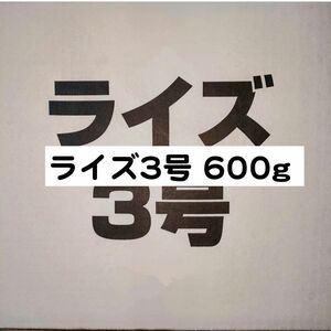 日清丸紅飼料 ライズ3号 600g メダカ 熱帯魚 金魚 グッピー ※送料無料※