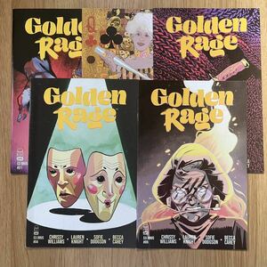 Golden Rage #1-5 アメコミリーフ 5冊セット 全巻セット イメージコミックス marvel マーベル Image Comics Golden Girls 洋書 英語