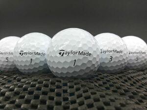 [B2G-12C] Taylormade TP5 2021年モデル ホワイト 30球 テーラーメイド ロストボール