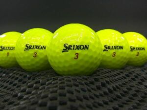 [C1B-12C] SRIXON Z-STAR XV 2023年モデル パッションイエロー 30球 スリクソン ゼットスター ダンロップ ロストボール