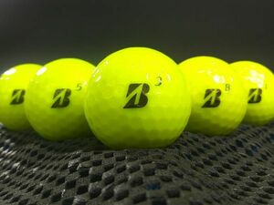 [C1D-09C] BRIDGESTONE TOUR B XS Bマーク 2022年モデル イエロー 30球 ブリヂストン ロストボール