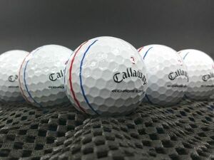 [C1I-07C] Callaway CHROME SOFT 2022年モデル Triple Track ホワイト 30球 キャロウェイ トリプルトラック ロストボール