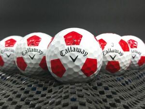 [C2B-01C] Callaway CHROME SOFT Truvis 2020年モデル レッド 30球 シェブ キャロウェイ クロムソフト ロストボール