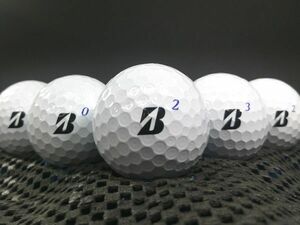 [C2G-06C] BRIDGESTONE TOUR B XS 2022年モデル ホワイト 30球 ブリヂストン ロストボール