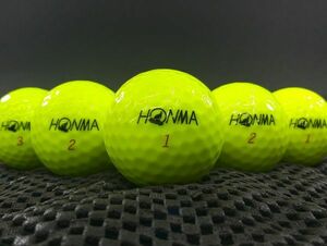 [B2H-15C] HONMA TW-X 2021年モデル イエロー 30球 ホンマ ロストボール