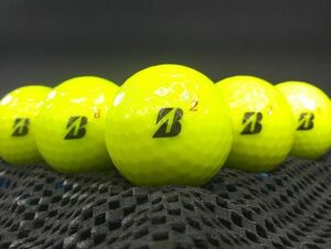 [C1E-01C] BRIDGESTONE TOUR B X Bマーク 2022年モデル イエロー 30球 ブリヂストン ロストボール