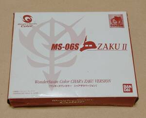 *[ box opinion attaching ] WonderSwan color body car a The k VERSION # operation verification settled # Mobile Suit Gundam vol.1 -SIDE7 attaching #Wonder Swan