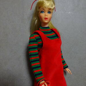 Vintage Barbie Dressed Doll『ツイストバービーちゃん(ブロンド)＋日本仕様ドレス/取り合せ set＋バック＆シューズつき』～USED～当時モノの画像1