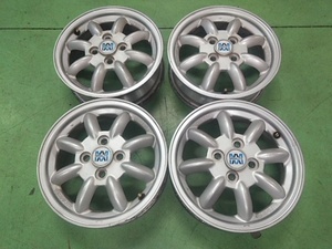 ダイハツ純正 ミニライト 14×4.5J 4H PCD100 +45 MINILITE (H24014) 