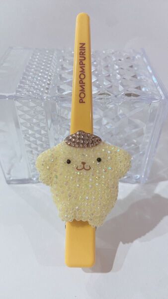 ロングヘアクリップ ポムポムプリン サンリオ
