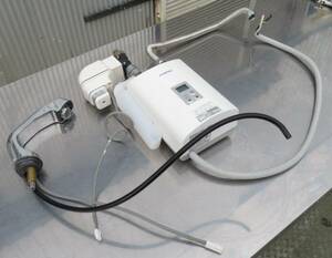 【動作確認済み】2019年製 日本イトミック 電気瞬間湯沸器 EIX-05A0 単相200V DELMAN 自動水栓 V-88 MT2403071605