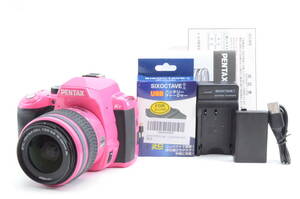PENTAX デジタル一眼レフカメラ K-r レンズキット ピンク