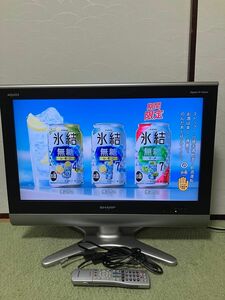 送料込♪美品！26V型/地上・BS・CS 液晶テレビ シャープ アクオス LC-26E5♪引取可