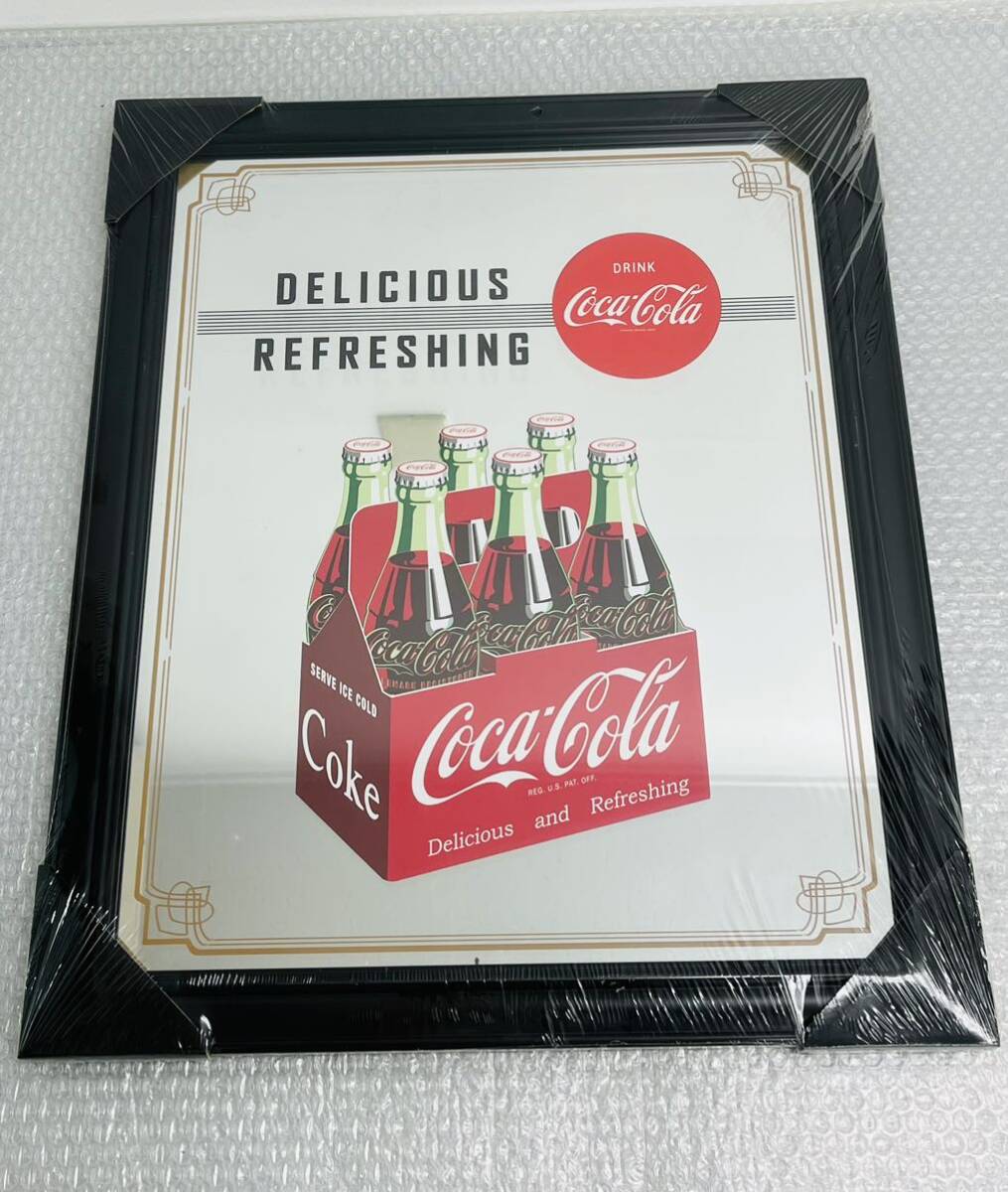 今ならほぼ即納！ コカコーラ パブミラー 非売品 アンティーク レトロ