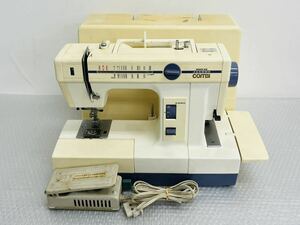 I♪ 通電品 JANOME COMBI ジャノメ コンビ 2200 SX ミシン 裁縫 手工芸 付属品 ケース付き