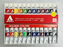 I♪ 画材 HOLBEIN ホルベイン HWC 水彩絵の具 透明水彩 アクリル樹脂絵具 ペリカン Pelikan まとめ_画像3